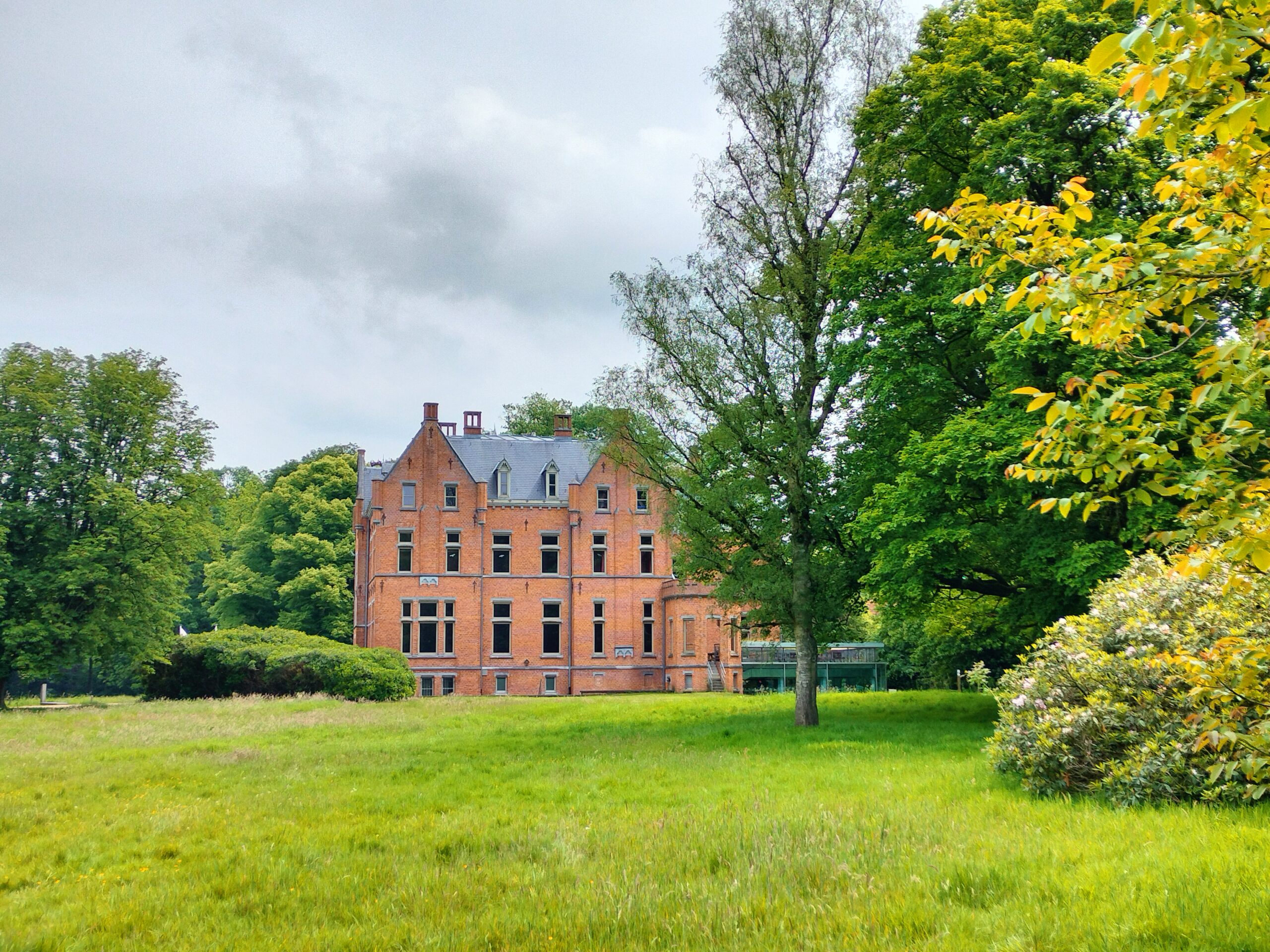 Foto van het kasteel van Bulskampveld